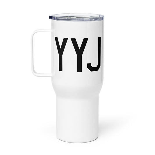 Aviation Gift Travel Mug • YYJ Victoria • YHM Designs - Image 02