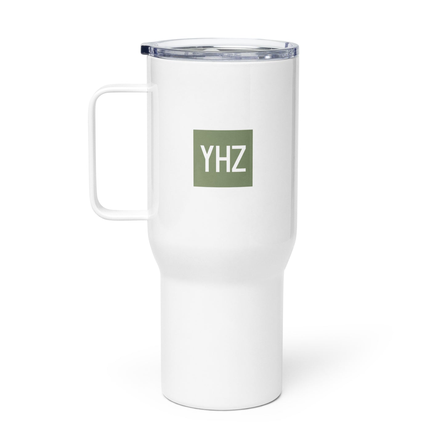 Aviation-Themed Travel Mug • YHZ Halifax • YHM Designs - Image 02