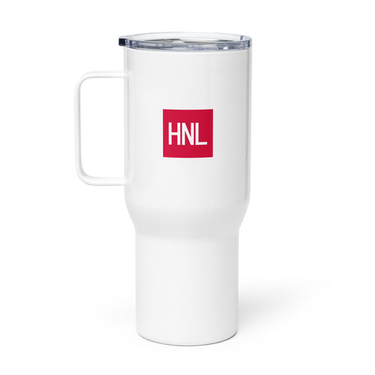 Aviator Gift Travel Mug • HNL Honolulu • YHM Designs - Image 02