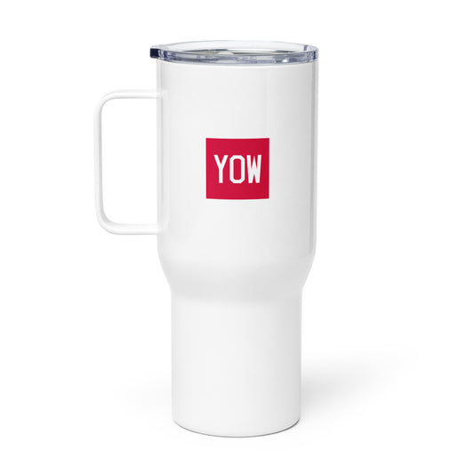 Aviator Gift Travel Mug • YOW Ottawa • YHM Designs - Image 02