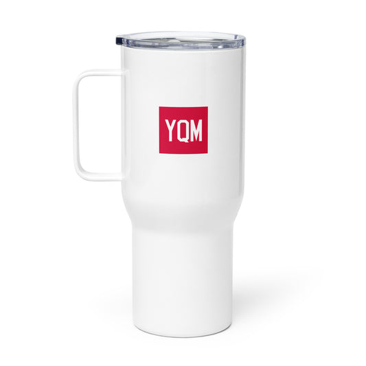 Aviator Gift Travel Mug • YQM Moncton • YHM Designs - Image 02