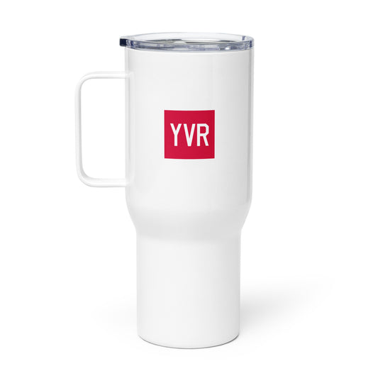 Aviator Gift Travel Mug • YVR Vancouver • YHM Designs - Image 02
