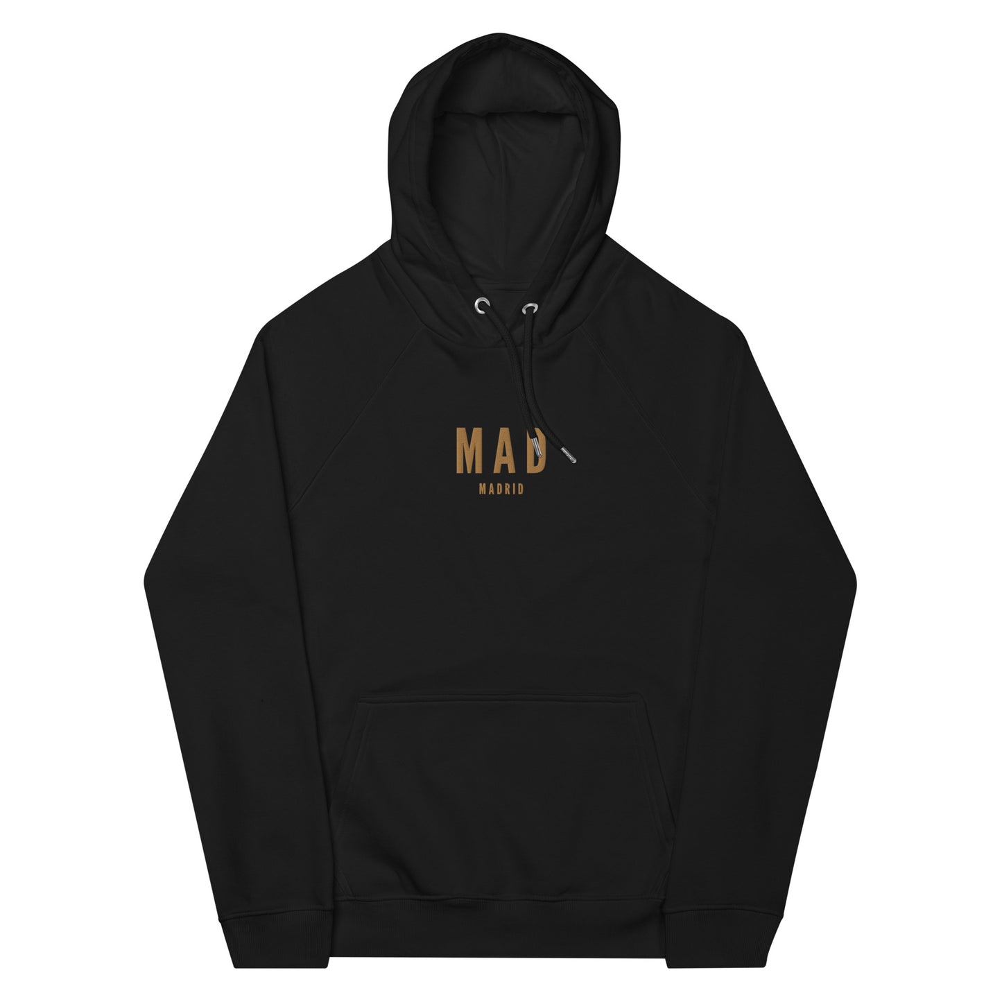 Embroidered Organic Hoodie - Old Gold • MAD Madrid • YHM Designs - Image 10