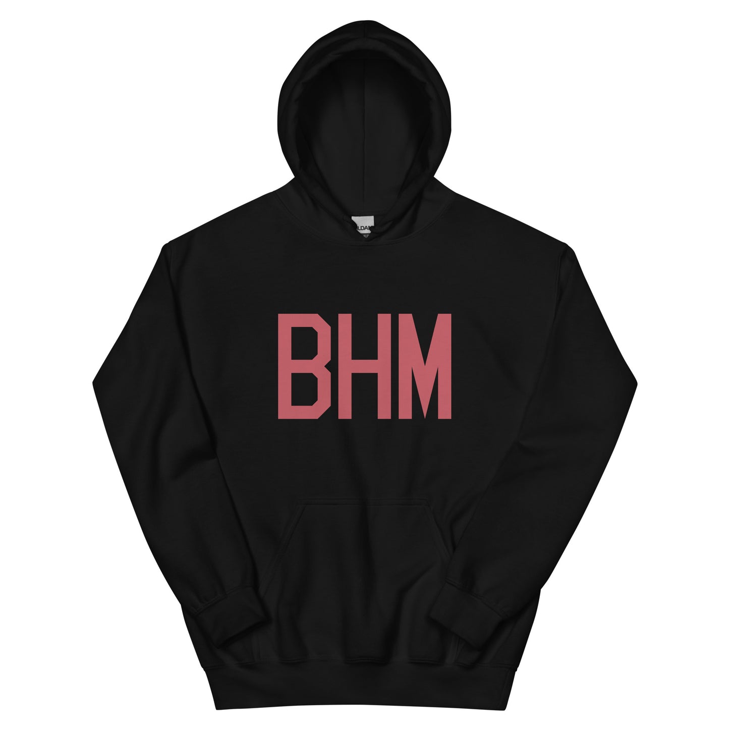 Aviation Enthusiast Hoodie - Deep Pink Graphic • BHM Birmingham • YHM Designs - Image 01