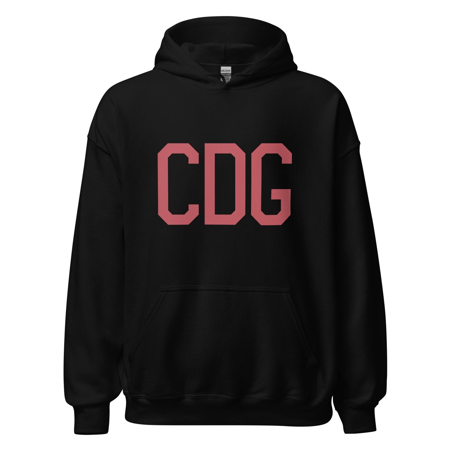 Aviation Enthusiast Hoodie - Deep Pink Graphic • CDG Paris • YHM Designs - Image 03