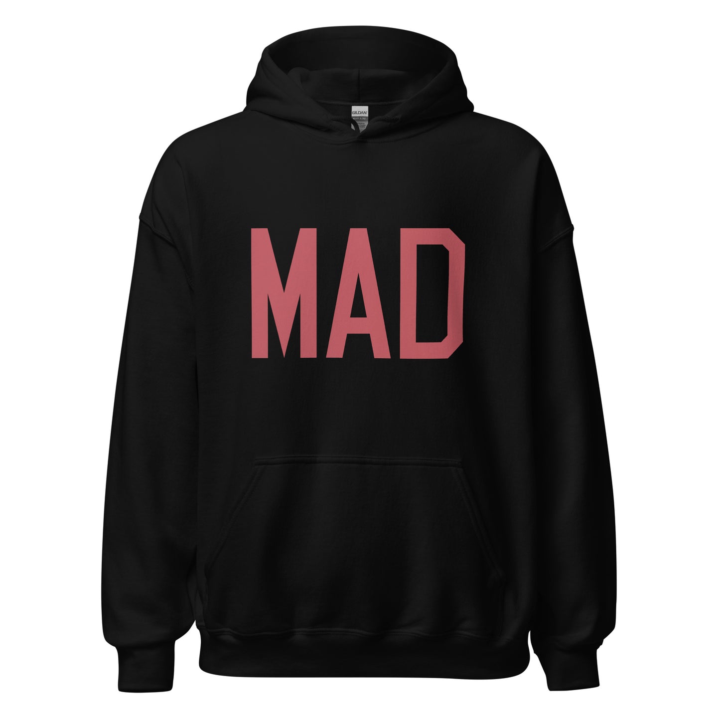 Aviation Enthusiast Hoodie - Deep Pink Graphic • MAD Madrid • YHM Designs - Image 03