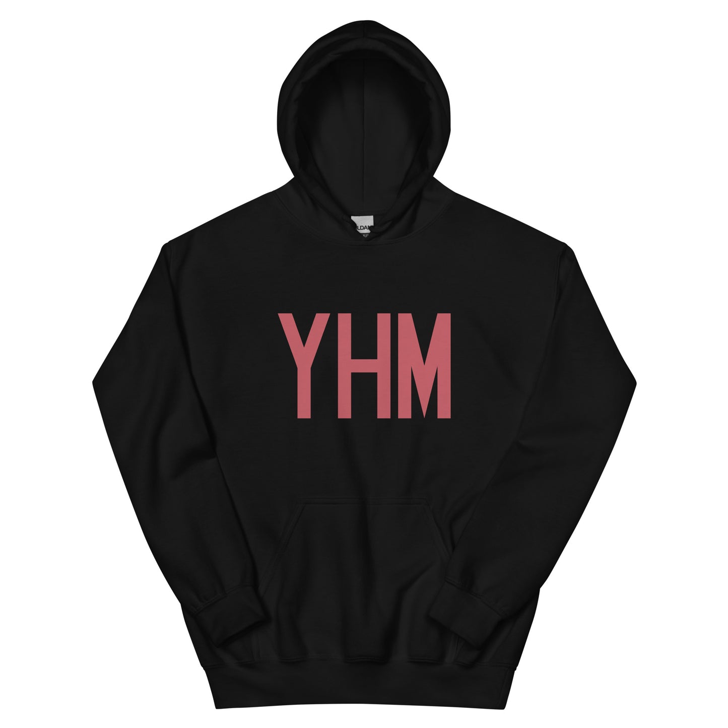 Aviation Enthusiast Hoodie - Deep Pink Graphic • YHM Hamilton • YHM Designs - Image 01