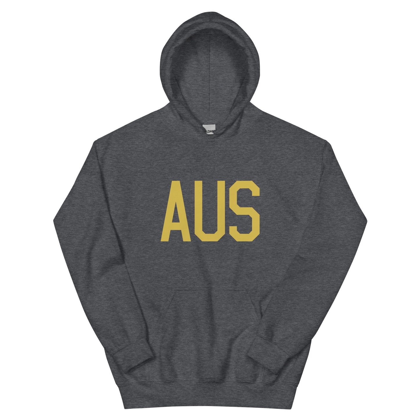 Aviation Gift Unisex Hoodie - Old Gold Graphic • AUS Austin • YHM Designs - Image 01