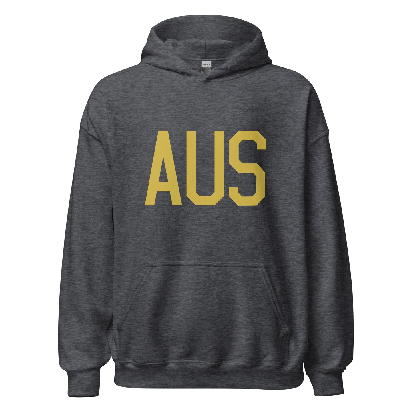 Aviation Gift Unisex Hoodie - Old Gold Graphic • AUS Austin • YHM Designs - Image 03