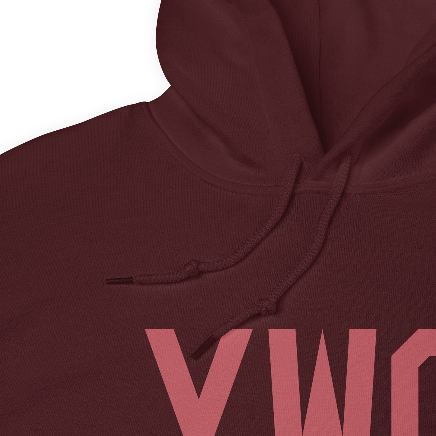 Aviation Enthusiast Hoodie - Deep Pink Graphic • YWG Winnipeg • YHM Designs - Image 08