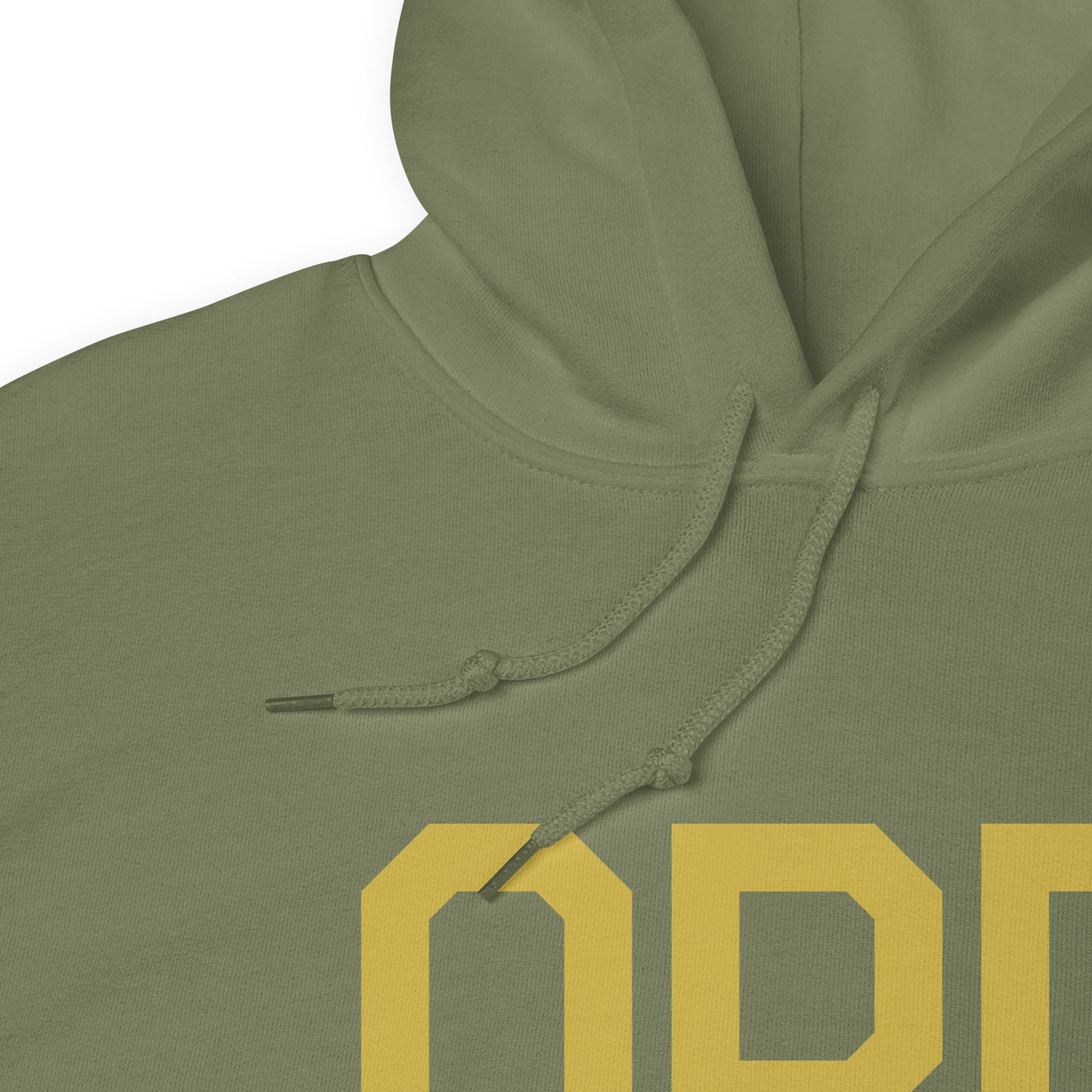 Aviation Gift Unisex Hoodie - Old Gold Graphic • ORD Chicago • YHM Designs - Image 08