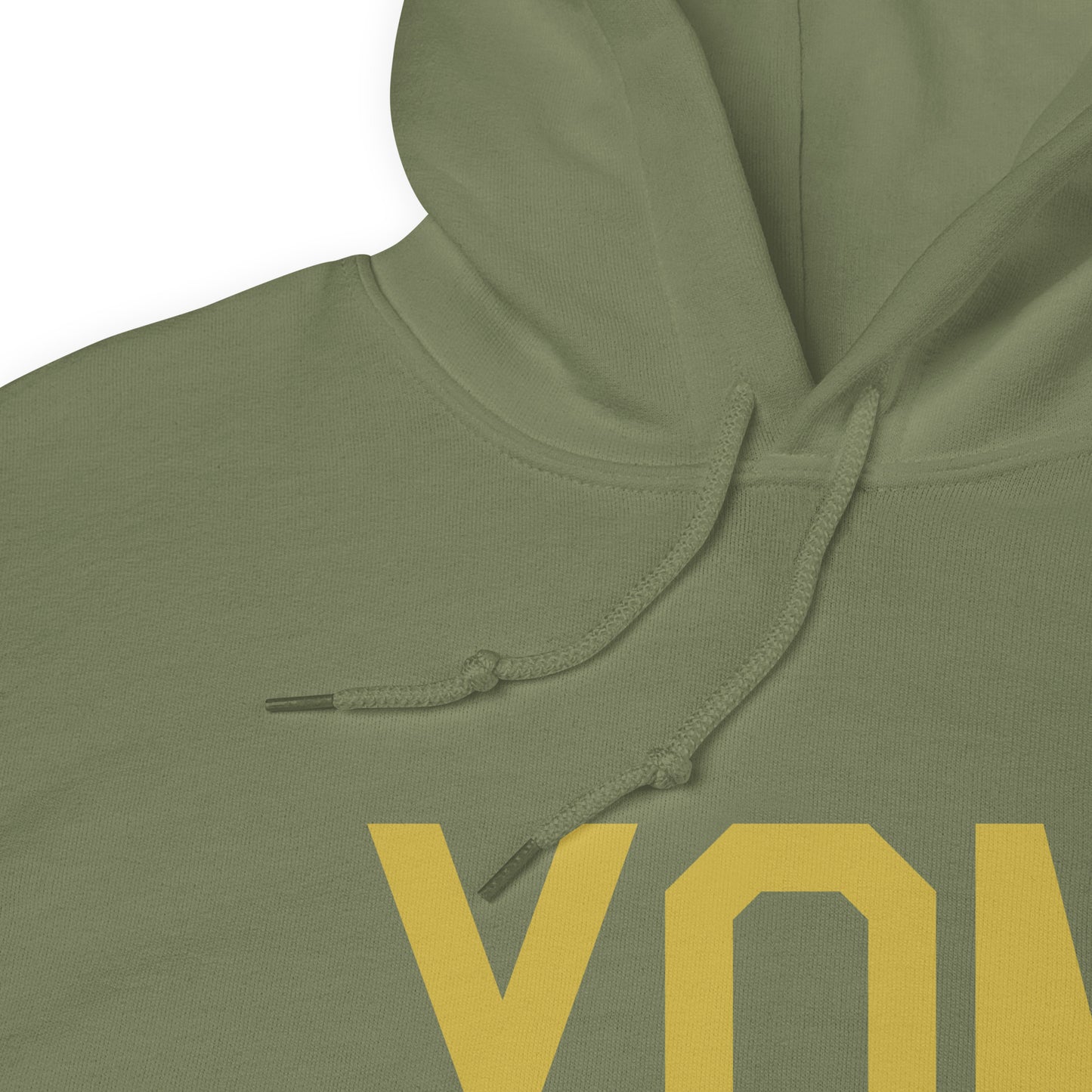 Aviation Gift Unisex Hoodie - Old Gold Graphic • YQM Moncton • YHM Designs - Image 08