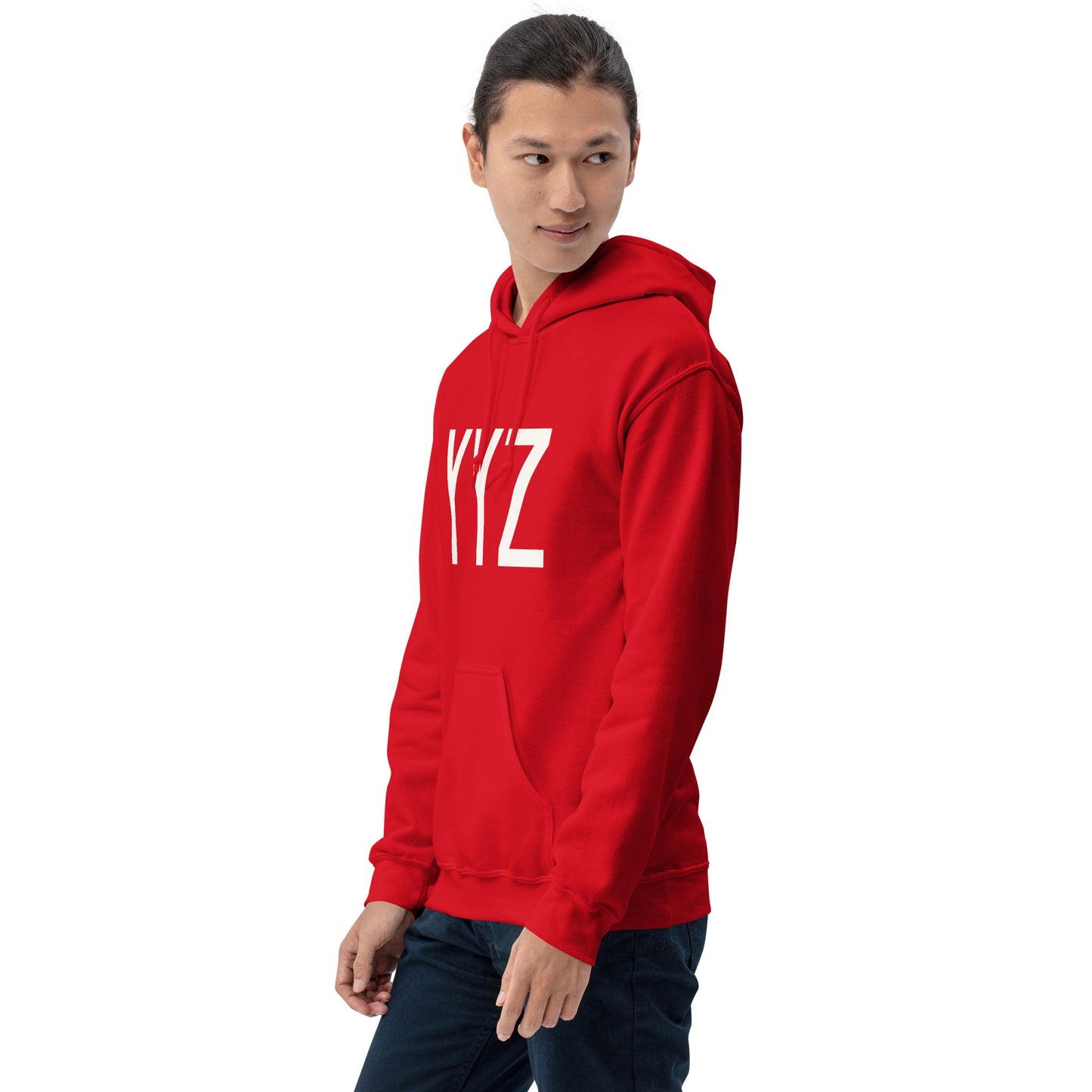 Unisex Hoodie - White Graphic • YYZ Toronto • YHM Designs - Image 12