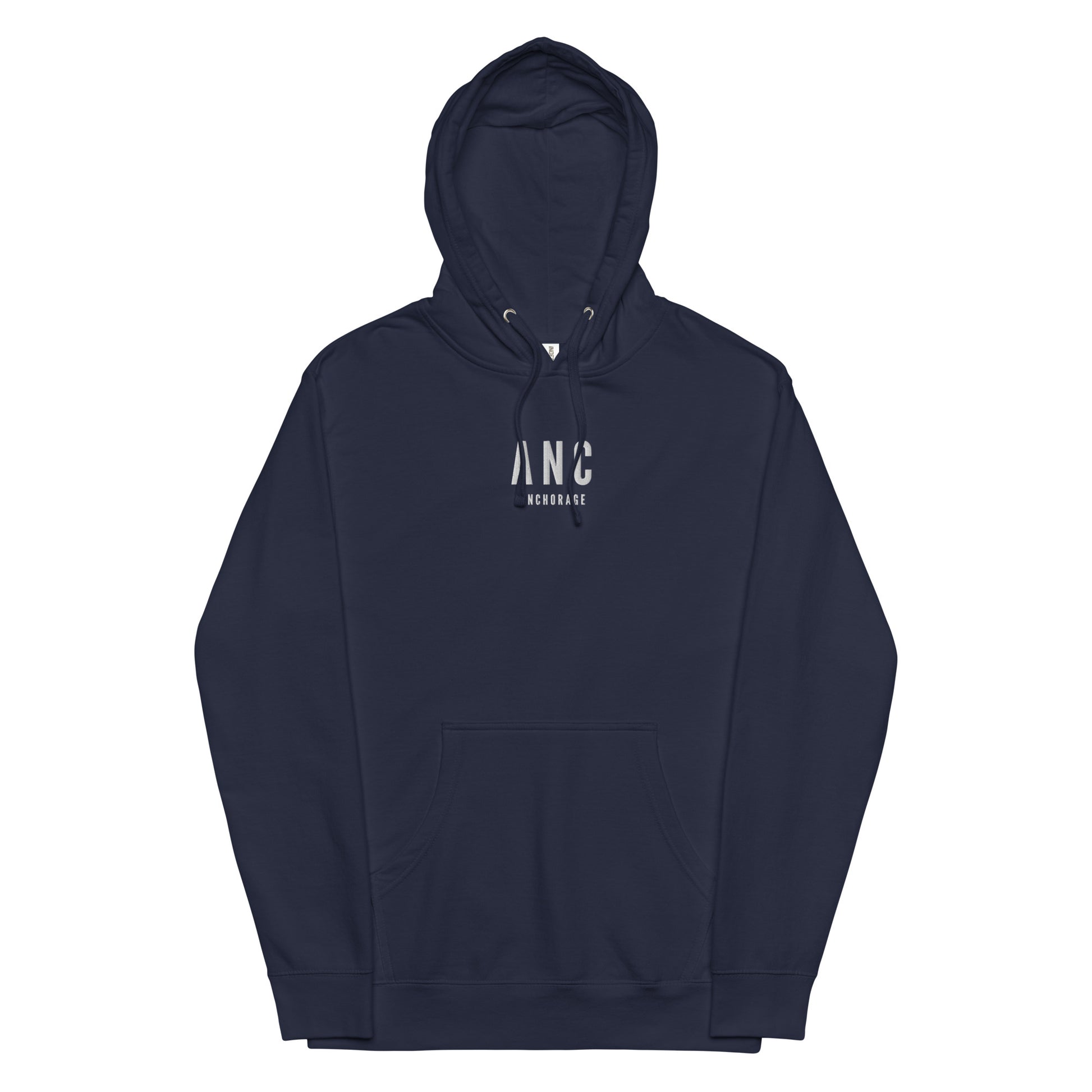 City Midweight Hoodie - White • ANC Anchorage • YHM Designs - Image 11
