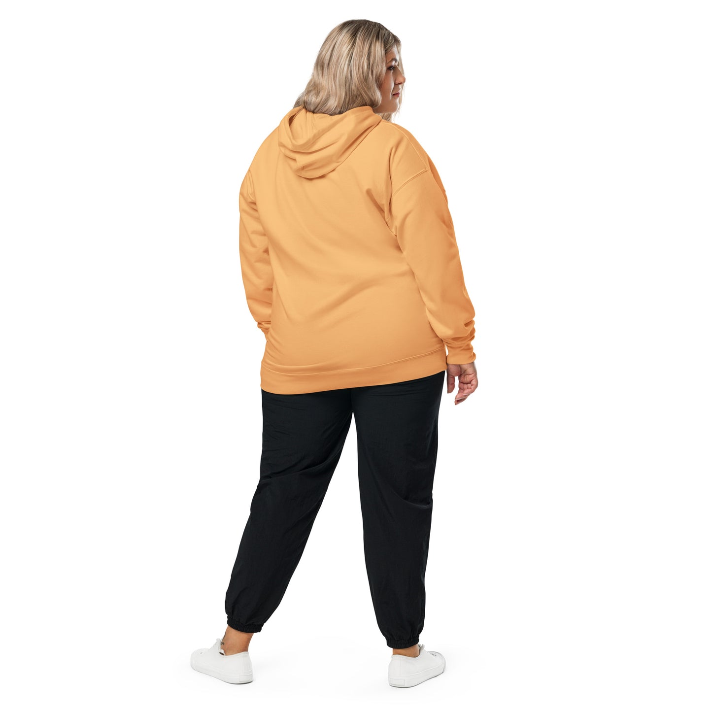 Embroidered Midweight Hoodie - White • VIE Vienna • YHM Designs - Image 09