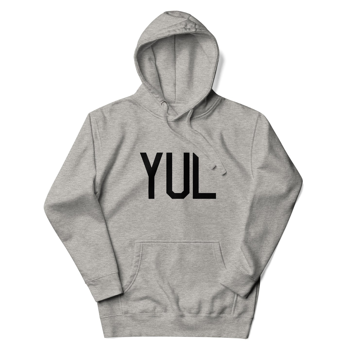 Premium Hoodie - Black Graphic • YUL Montreal • YHM Designs - Image 07