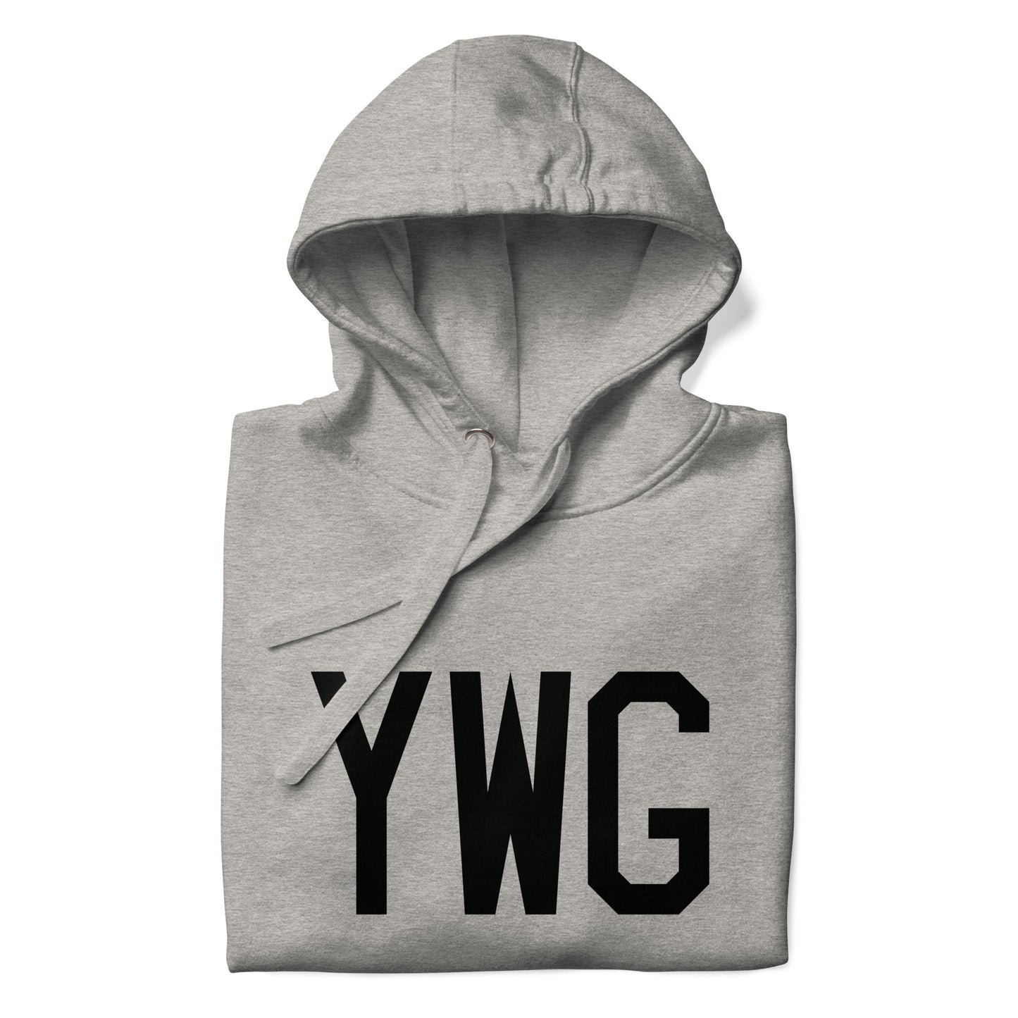 Premium Hoodie - Black Graphic • YWG Winnipeg • YHM Designs - Image 06