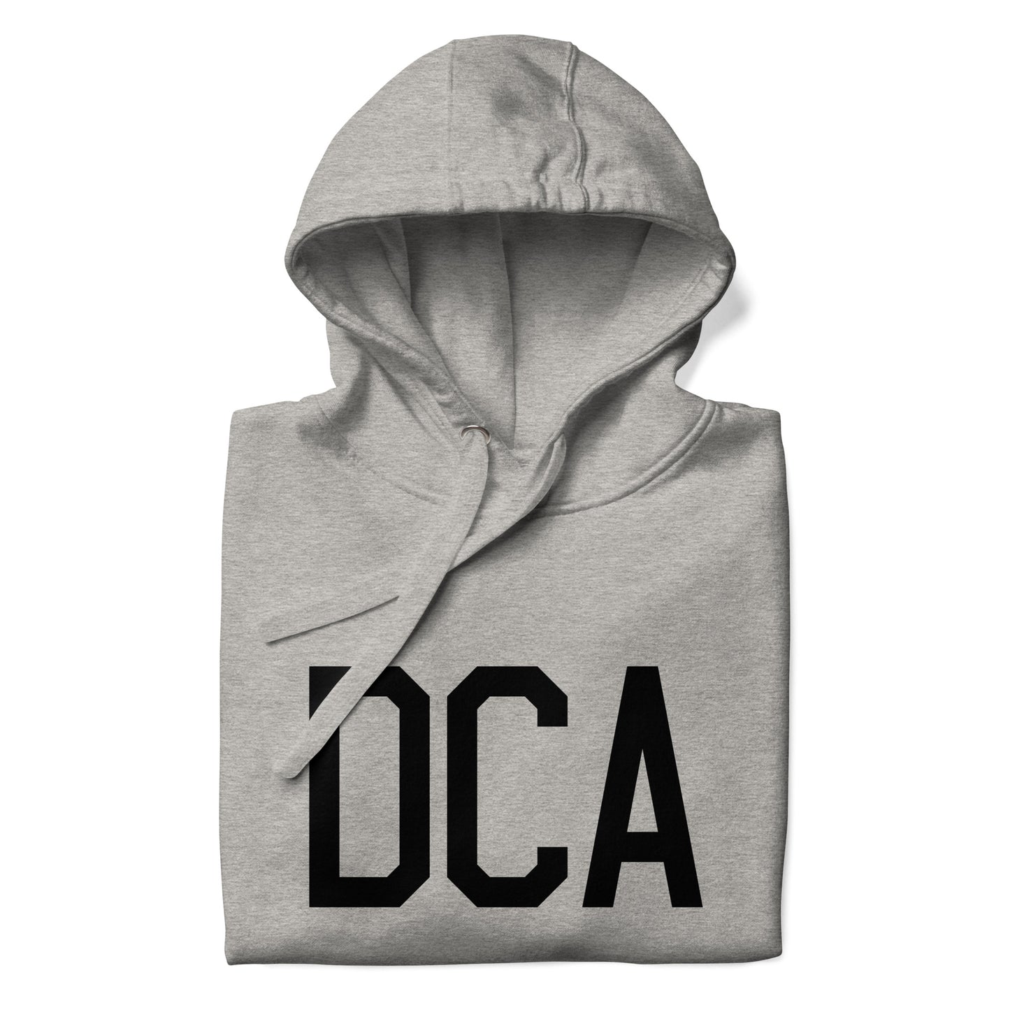 Premium Hoodie - Black Graphic • DCA Washington • YHM Designs - Image 03