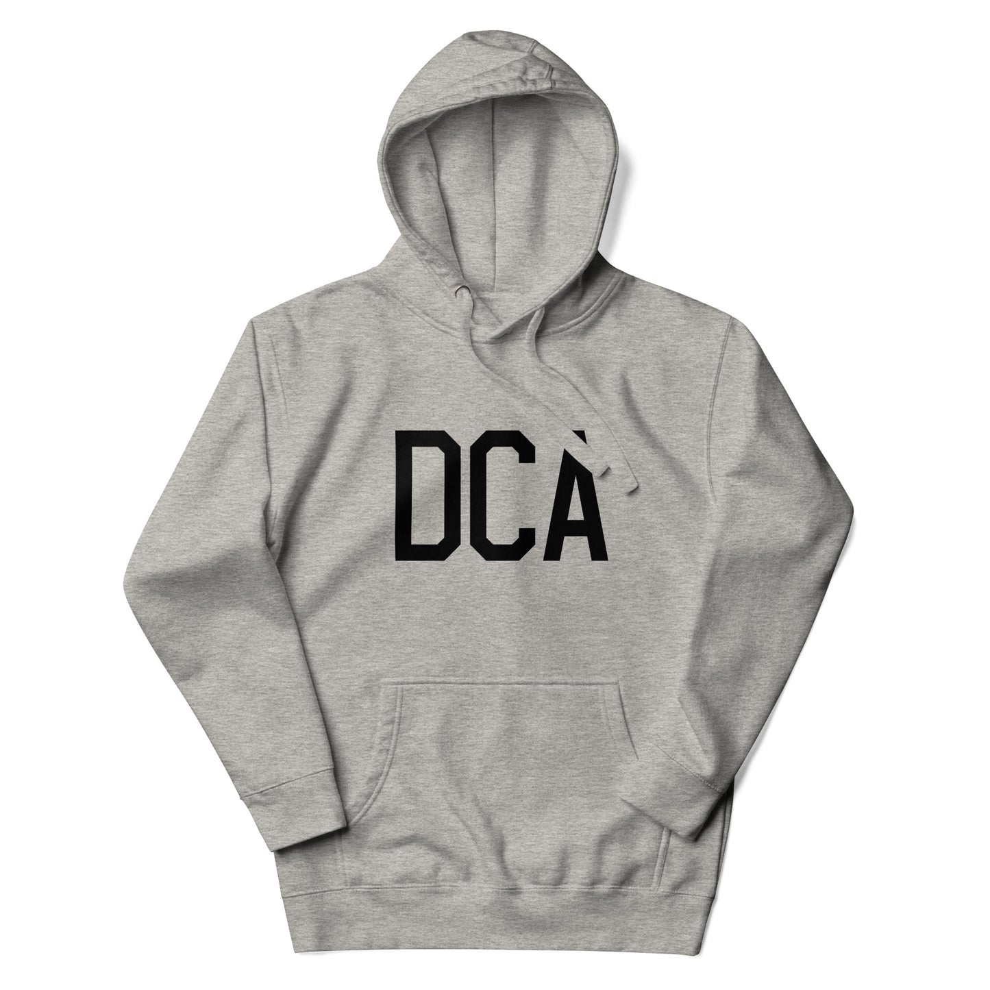 Premium Hoodie - Black Graphic • DCA Washington • YHM Designs - Image 04