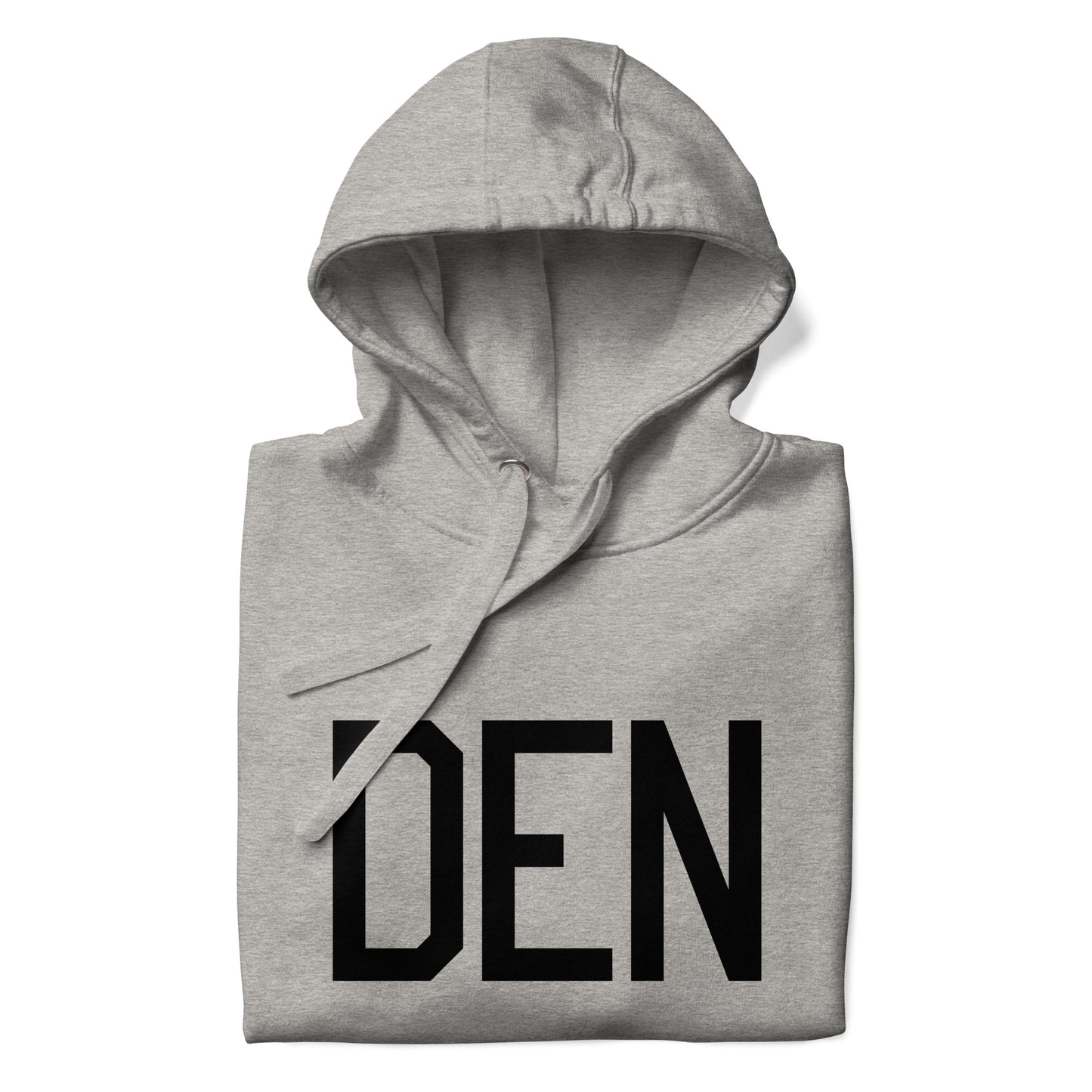 Premium Hoodie - Black Graphic • DEN Denver • YHM Designs - Image 03
