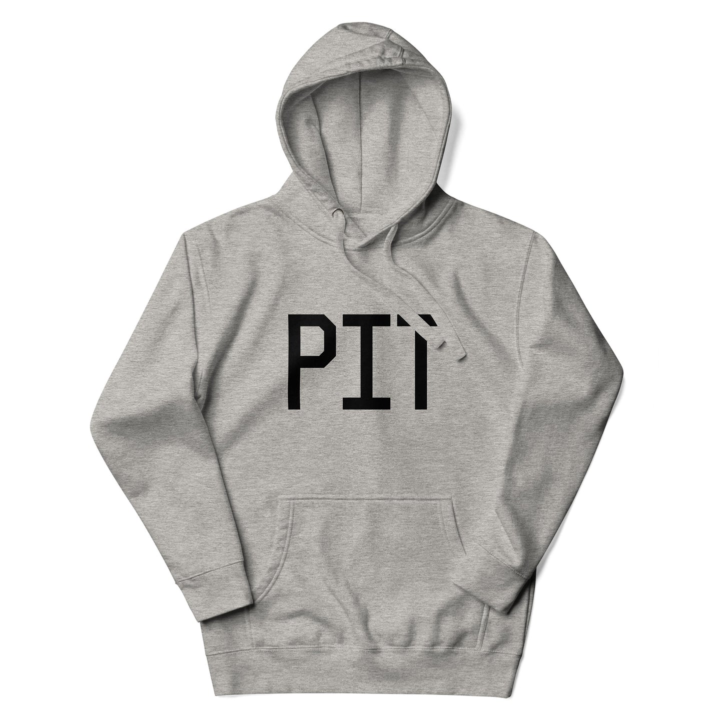 Premium Hoodie - Black Graphic • PIT Pittsburgh • YHM Designs - Image 04