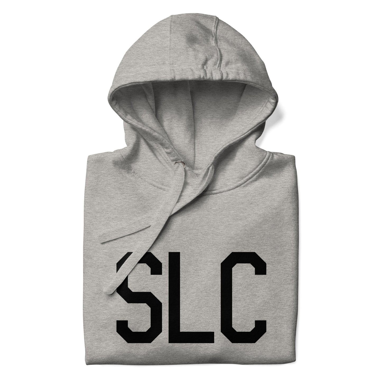 Premium Hoodie - Black Graphic • SLC Salt Lake City • YHM Designs - Image 03