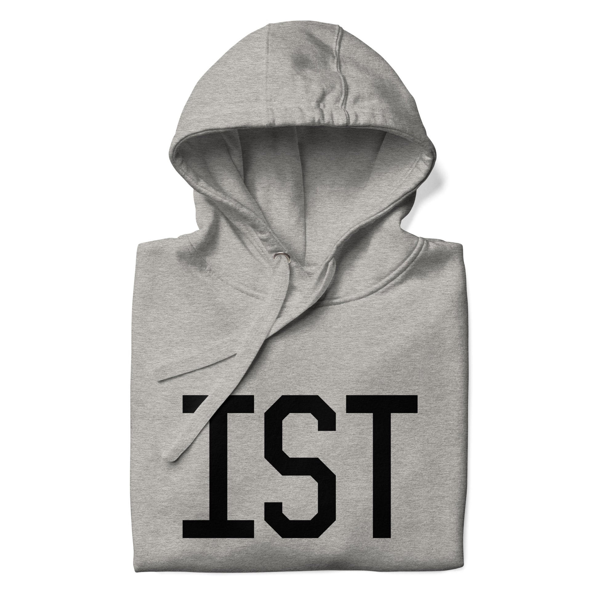 IST Istanbul Premium Hoodie • Air Force Lettering in Black • YHM Designs - Image 03