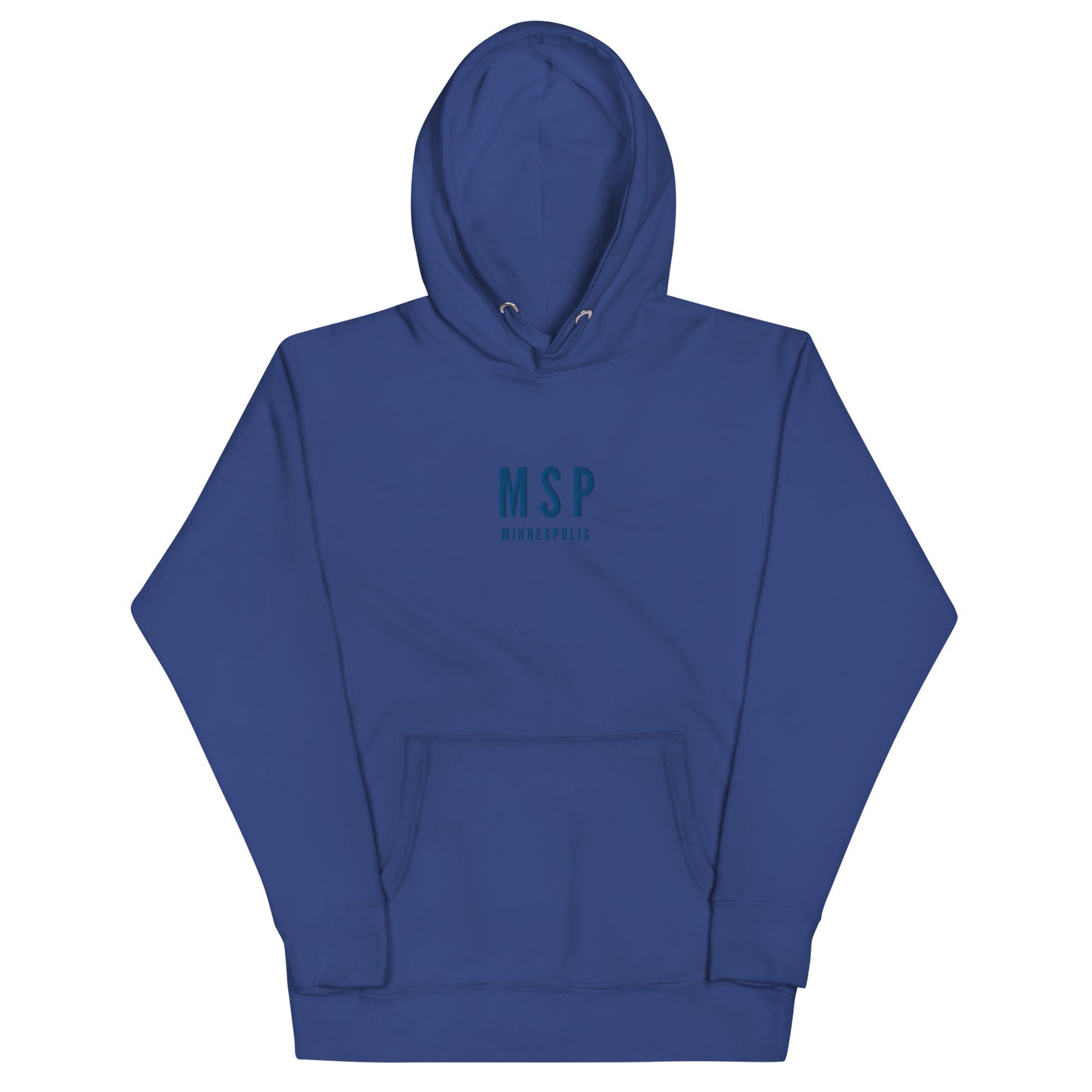 Embroidered Premium Hoodie - Monochrome • MSP Minneapolis • YHM Designs - Image 10