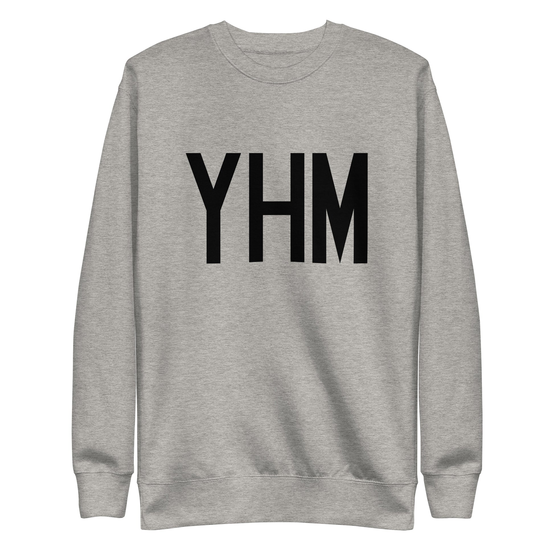 Aviation-Theme Premium Sweatshirt - Black • YHM Hamilton • YHM Designs - Image 06