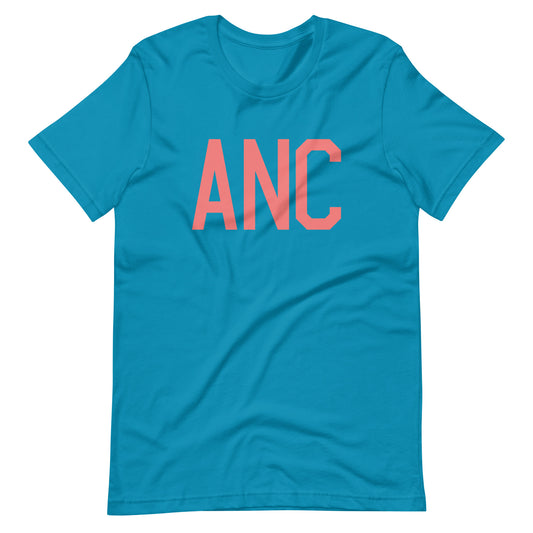 Aviation Enthusiast Unisex Tee - Pink Graphic • ANC Anchorage • YHM Designs - Image 02