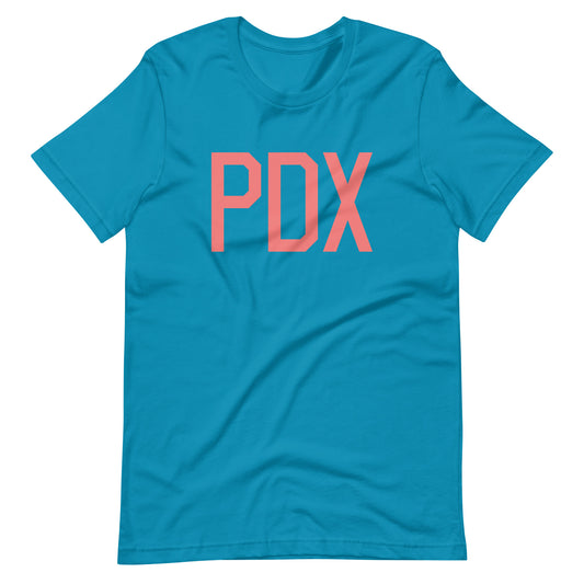 Aviation Enthusiast Unisex Tee - Pink Graphic • PDX Portland • YHM Designs - Image 02