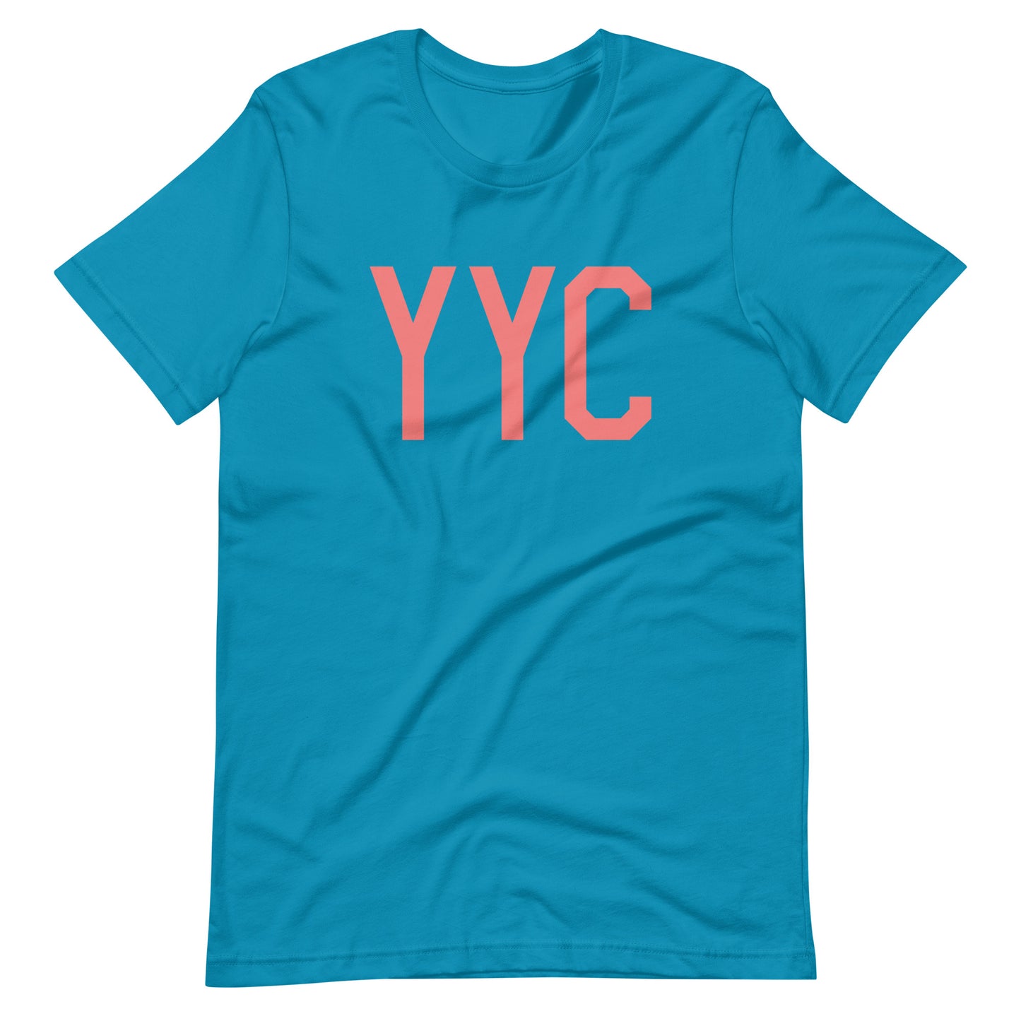 Aviation Enthusiast Unisex Tee - Pink Graphic • YYC Calgary • YHM Designs - Image 02