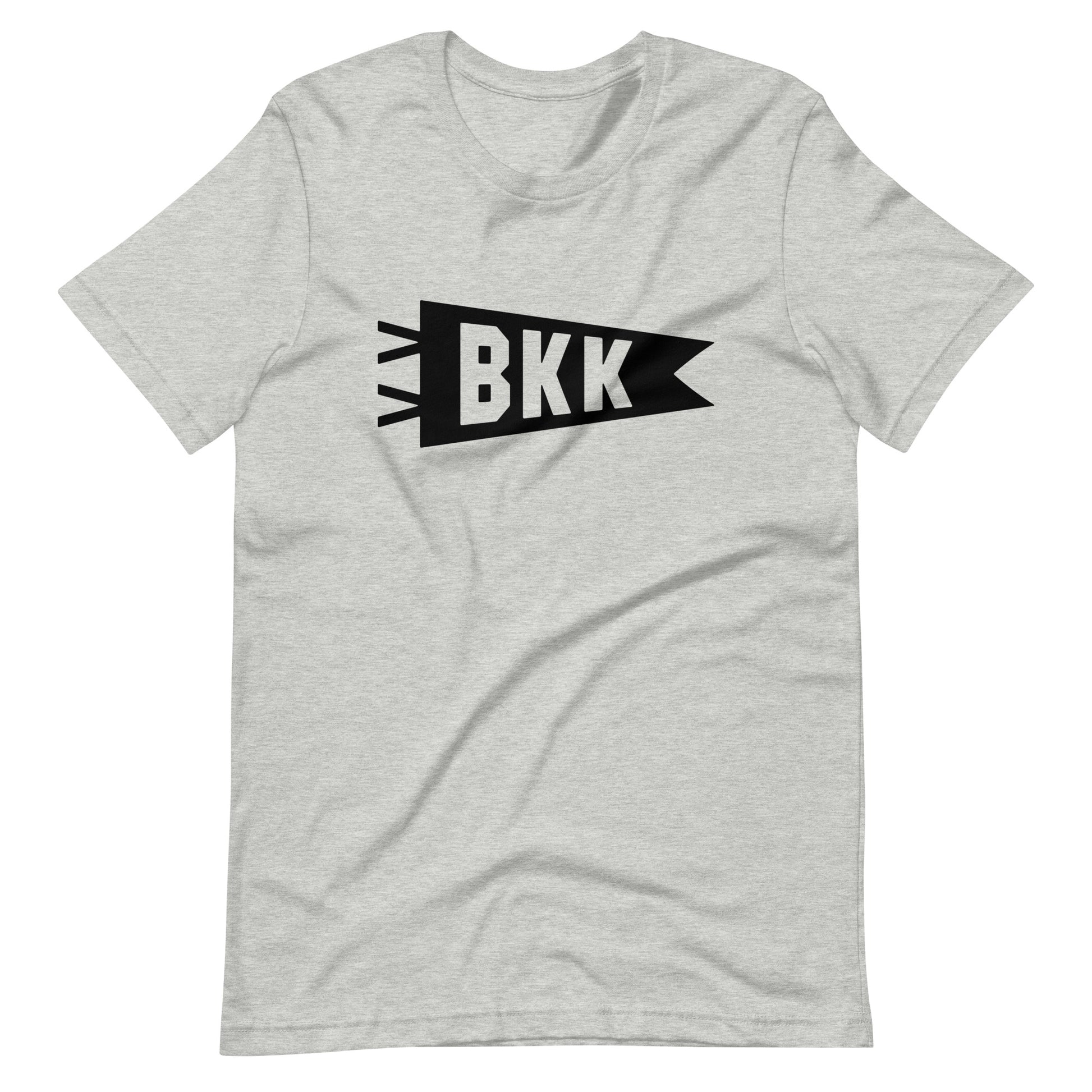 BKK Bangkok Unisex T-Shirt • Banner Design in Black • YHM Designs - Image 01