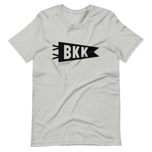 BKK Bangkok Unisex T-Shirt • Banner Design in Black • YHM Designs - Image 01