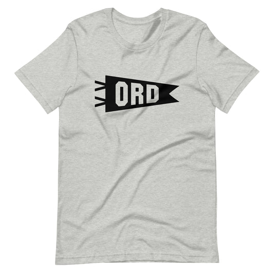 ORD Chicago Unisex T-Shirt • Banner Design in Black • YHM Designs - Image 01