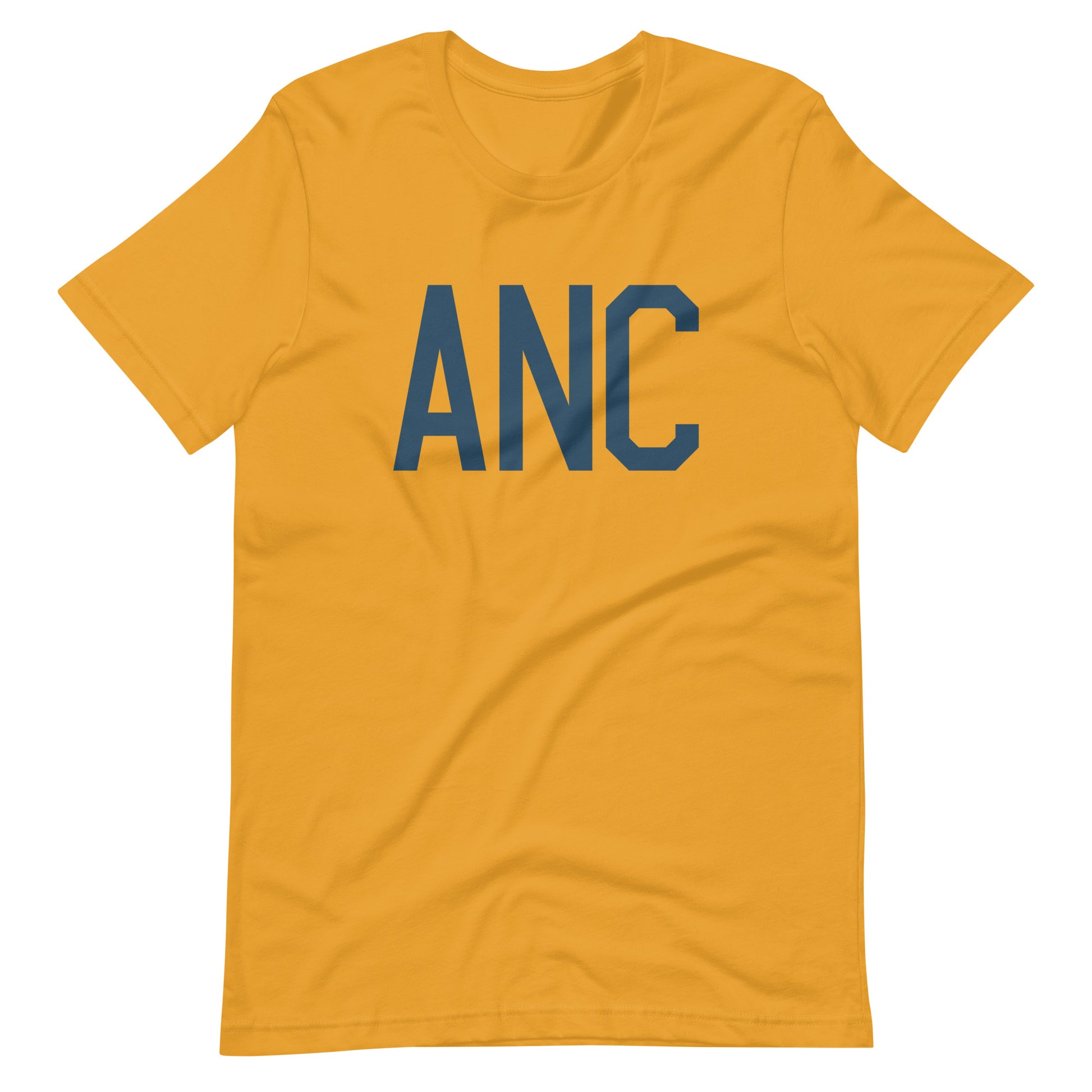 Aviation Lover Unisex T-Shirt - Blue Graphic • ANC Anchorage • YHM Designs - Image 02