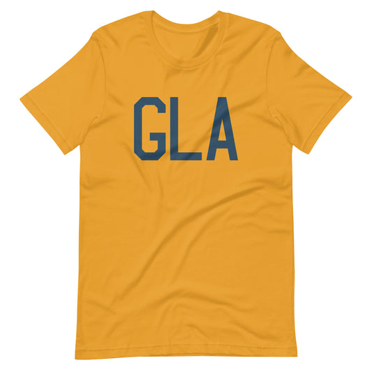 Aviation Lover Unisex T-Shirt - Blue Graphic • GLA Glasgow • YHM Designs - Image 02