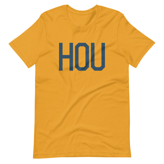 Aviation Lover Unisex T-Shirt - Blue Graphic • HOU Houston • YHM Designs - Image 02