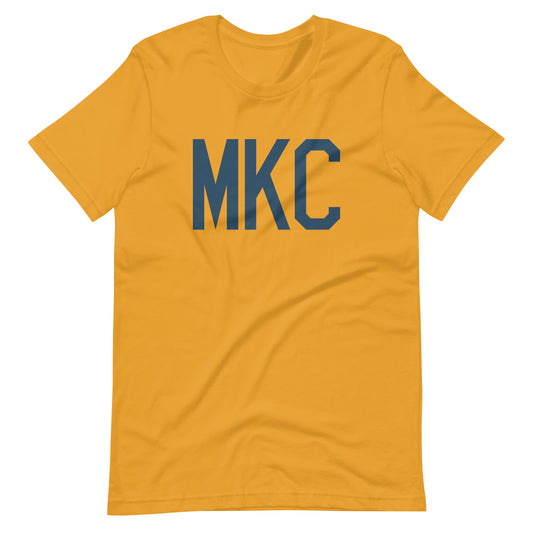 Aviation Lover Unisex T-Shirt - Blue Graphic • MKC Kansas City • YHM Designs - Image 02