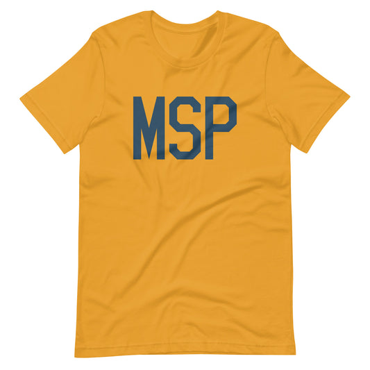 Aviation Lover Unisex T-Shirt - Blue Graphic • MSP Minneapolis • YHM Designs - Image 02
