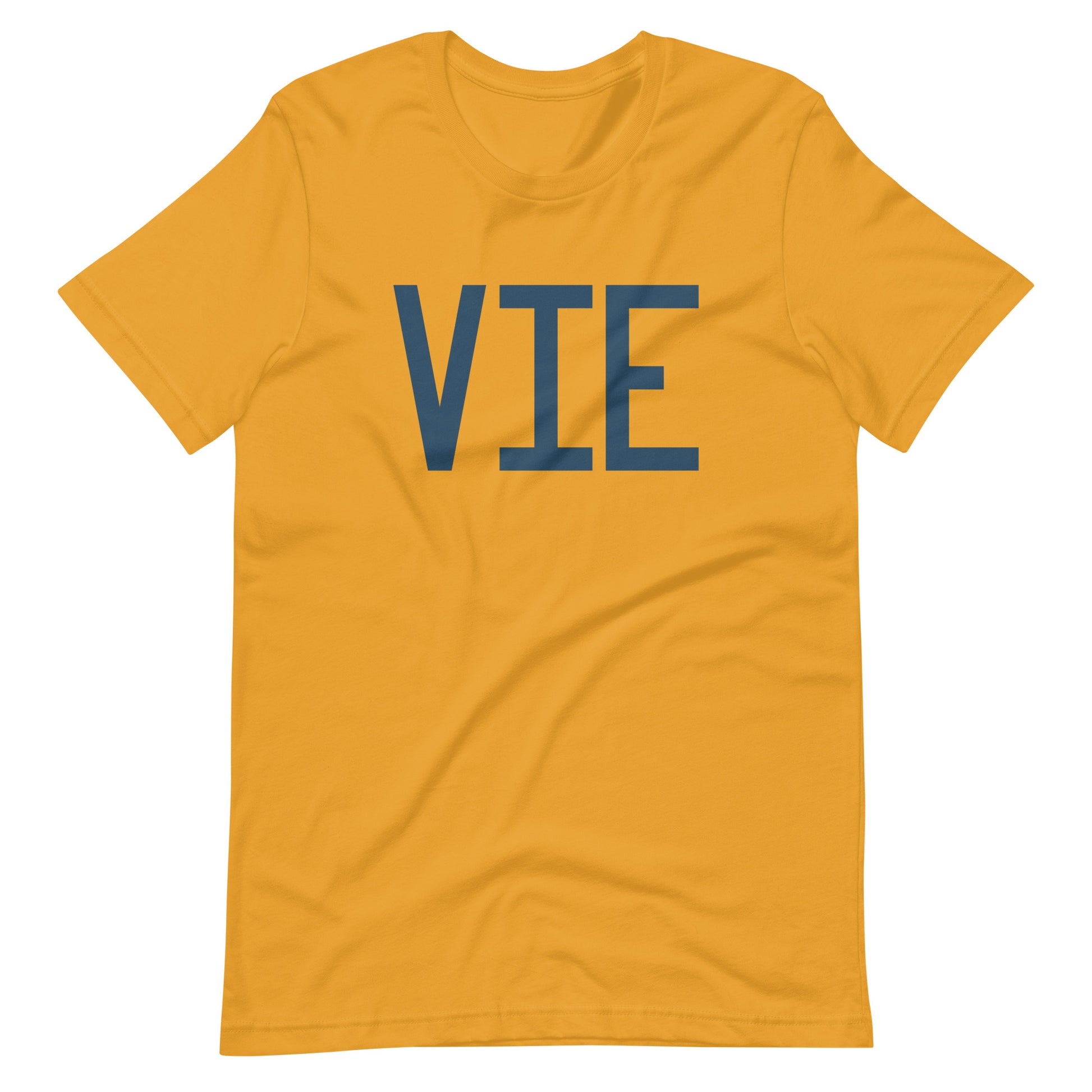 Aviation Lover Unisex T-Shirt - Blue Graphic • VIE Vienna • YHM Designs - Image 02