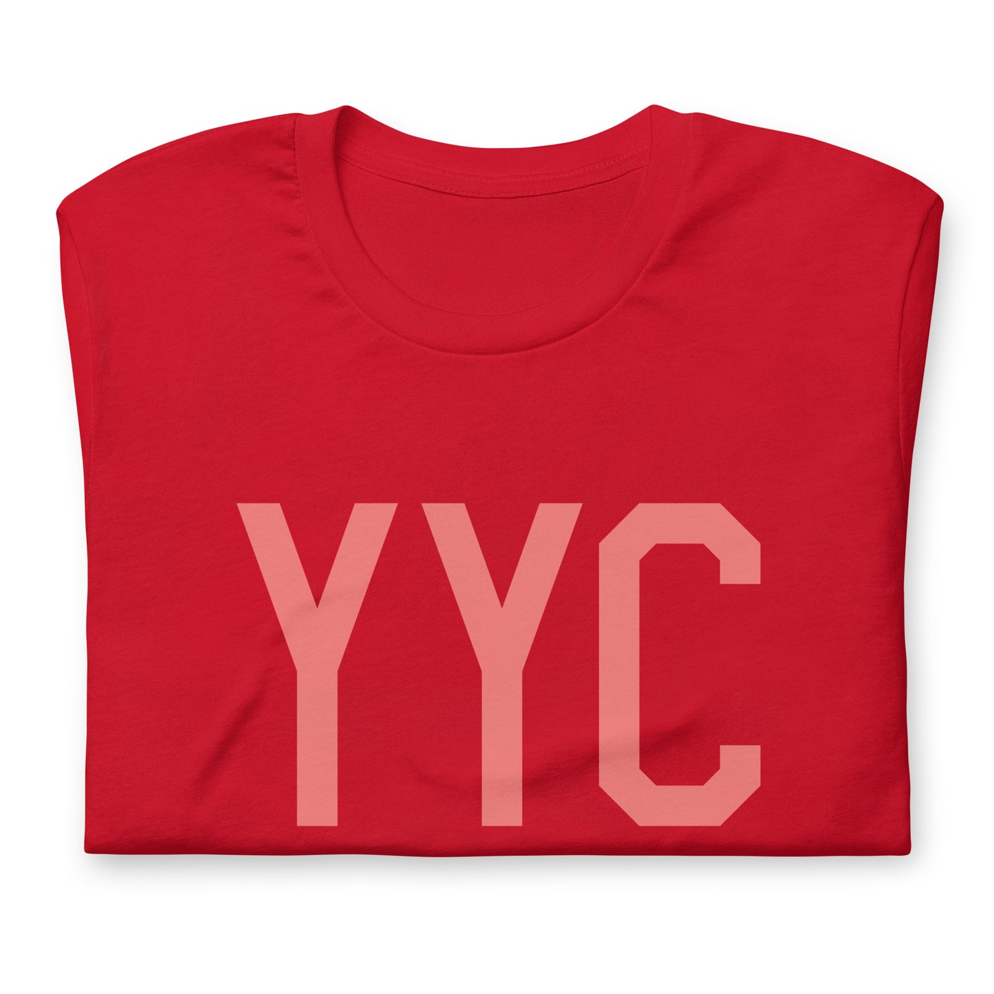 Aviation Enthusiast Unisex Tee - Pink Graphic • YYC Calgary • YHM Designs - Image 05