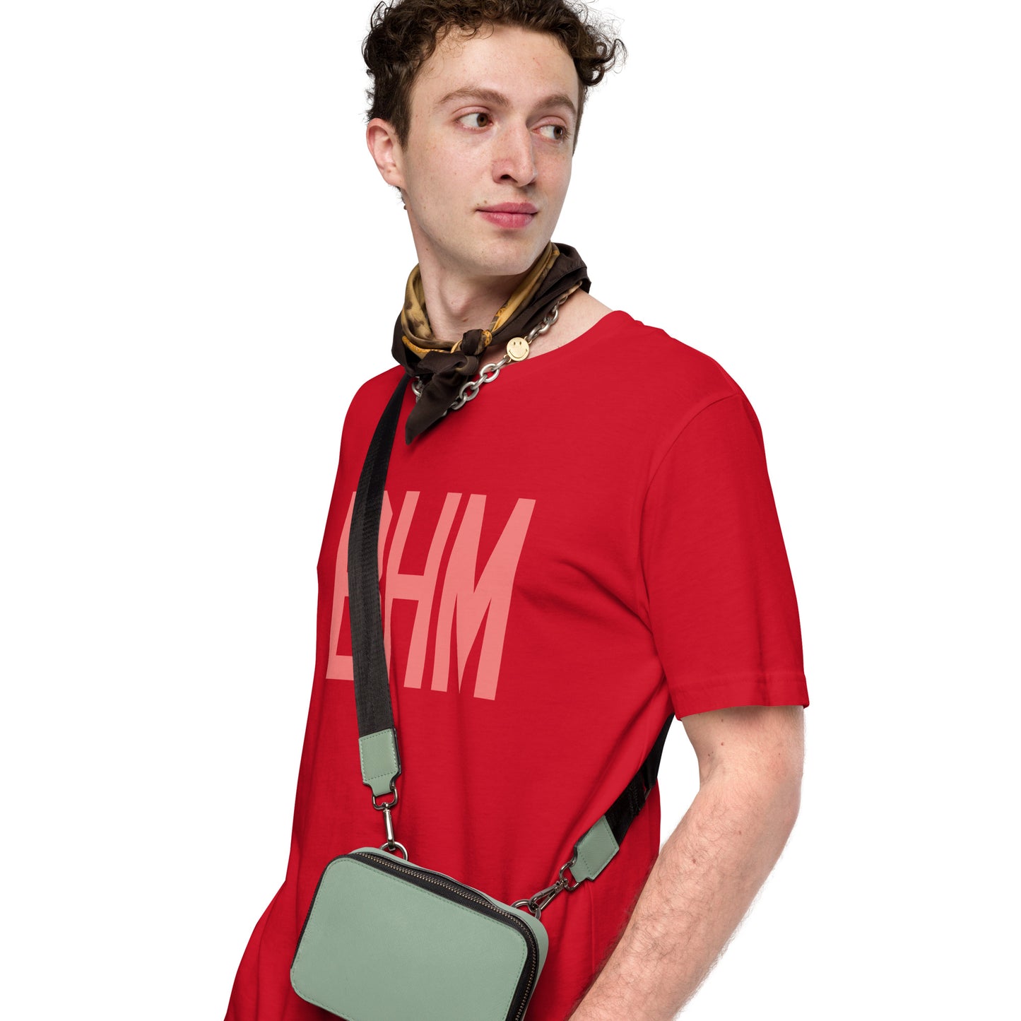 Aviation Enthusiast Unisex Tee - Pink Graphic • BHM Birmingham • YHM Designs - Image 03