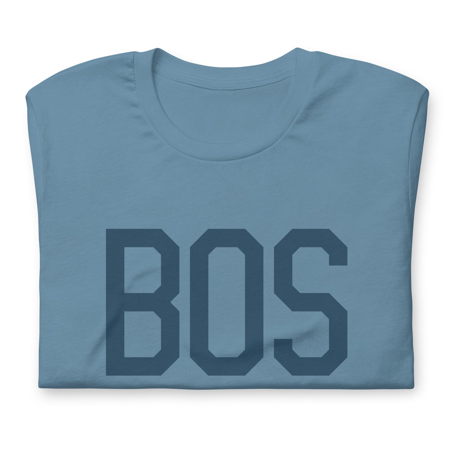 Aviation Lover Unisex T-Shirt - Blue Graphic • BOS Boston • YHM Designs - Image 05