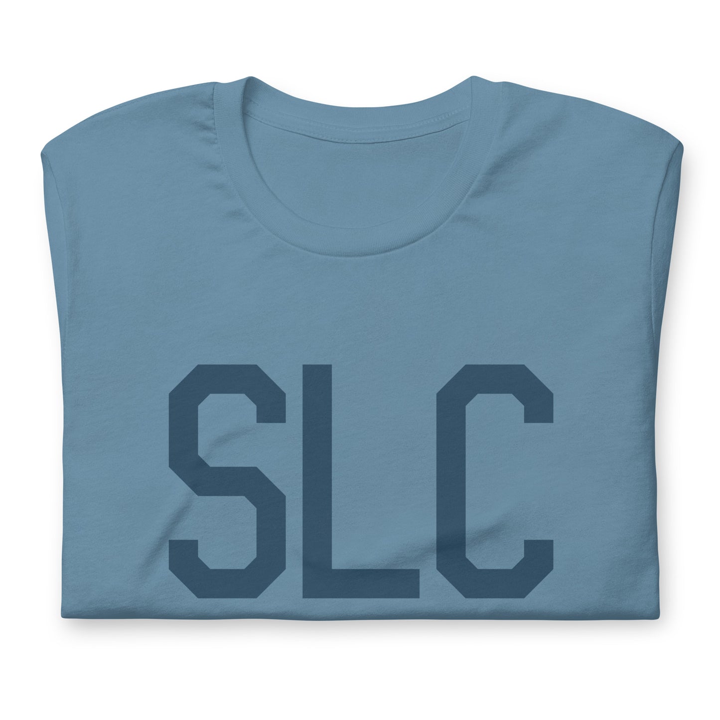 Aviation Lover Unisex T-Shirt - Blue Graphic • SLC Salt Lake City • YHM Designs - Image 05