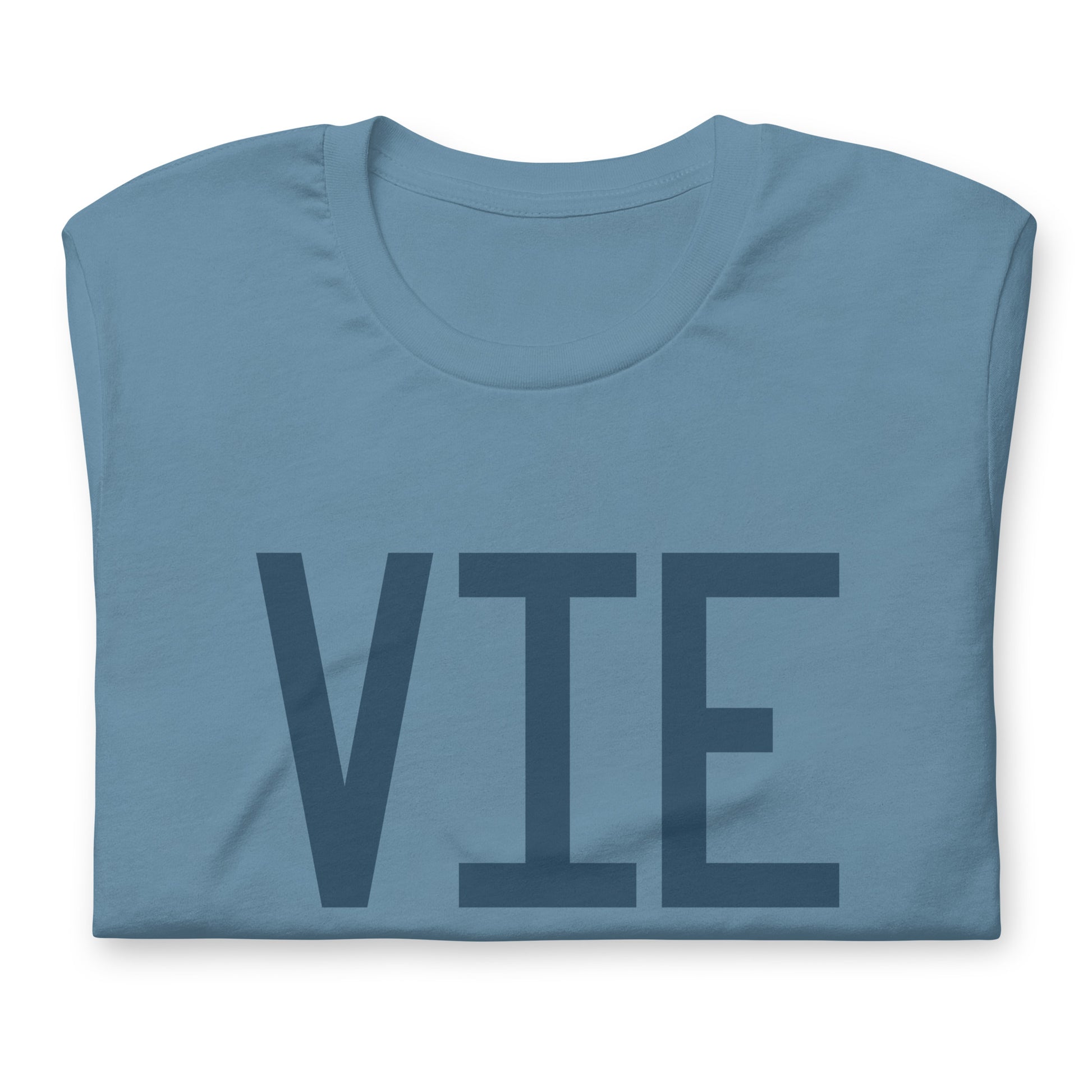Aviation Lover Unisex T-Shirt - Blue Graphic • VIE Vienna • YHM Designs - Image 05