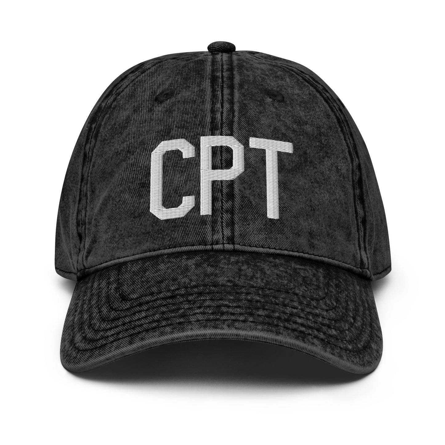 CPT Cape Town Cotton Twill Cap • Air Force Lettering in White • YHM Designs - Image 13