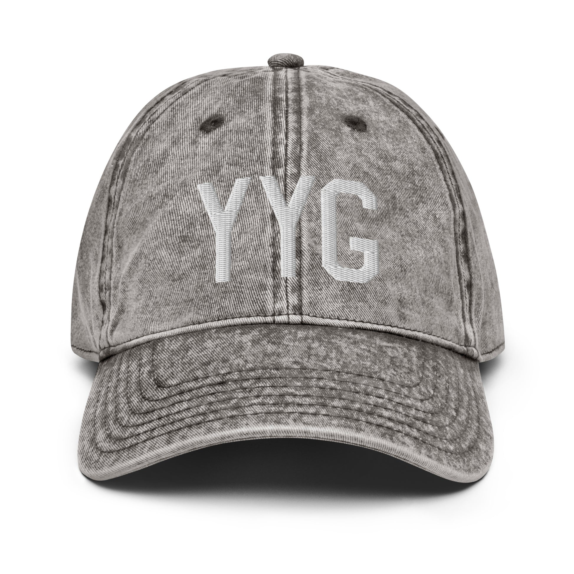 YYG Charlottetown Cotton Twill Cap • Air Force Lettering in White • YHM Designs - Image 27