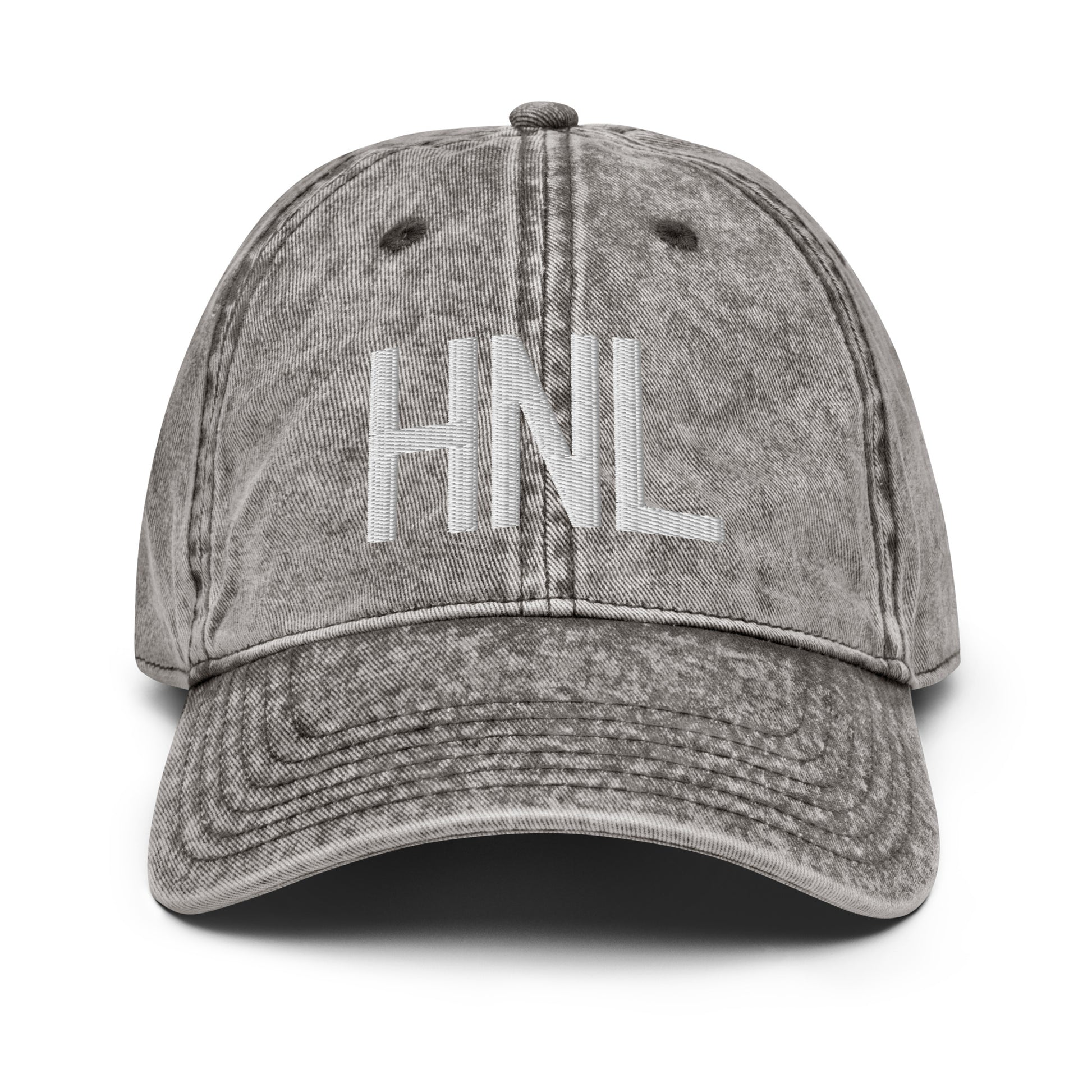 HNL Honolulu Cotton Twill Cap • Air Force Lettering in White • YHM Designs - Image 27
