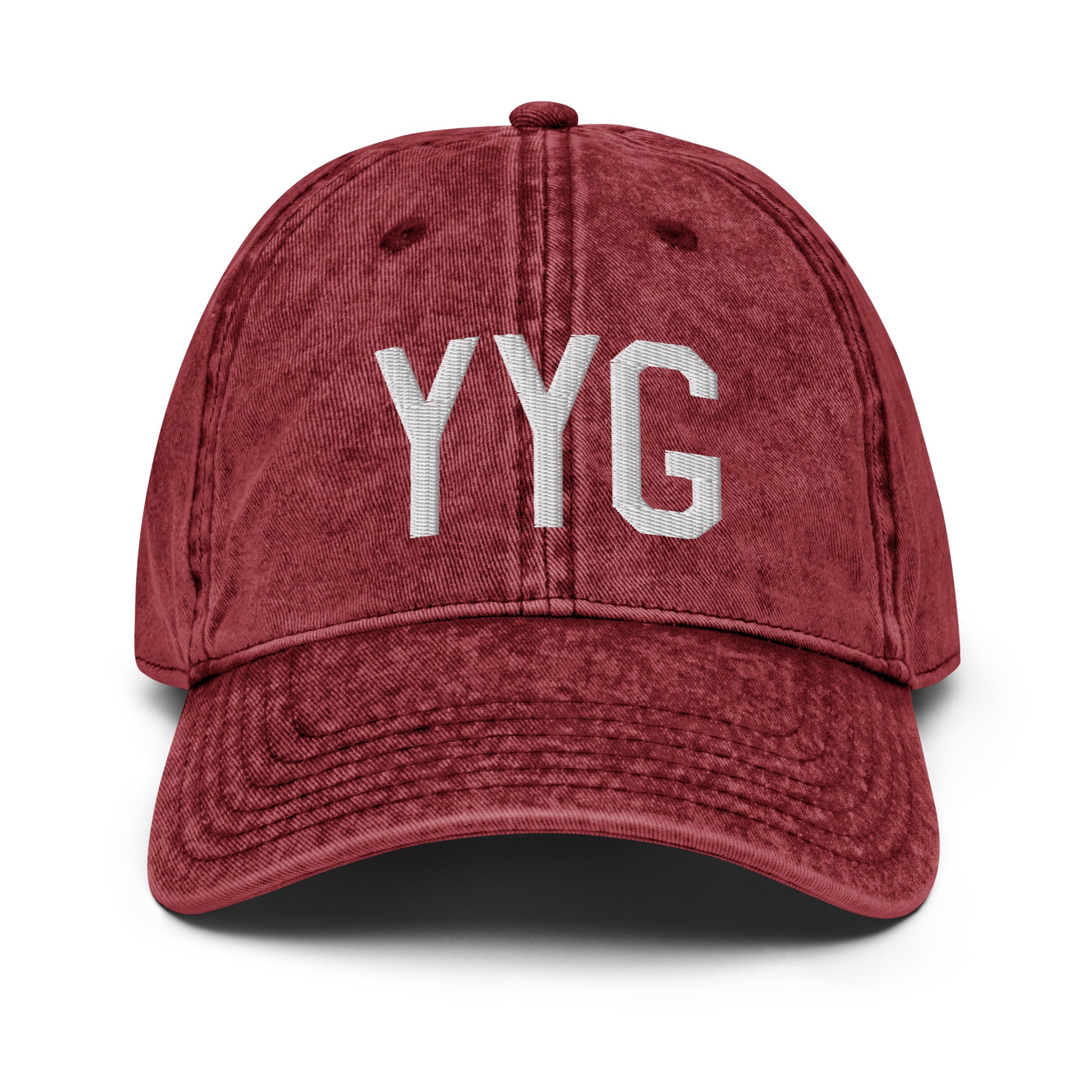 YYG Charlottetown Cotton Twill Cap • Air Force Lettering in White • YHM Designs - Image 18